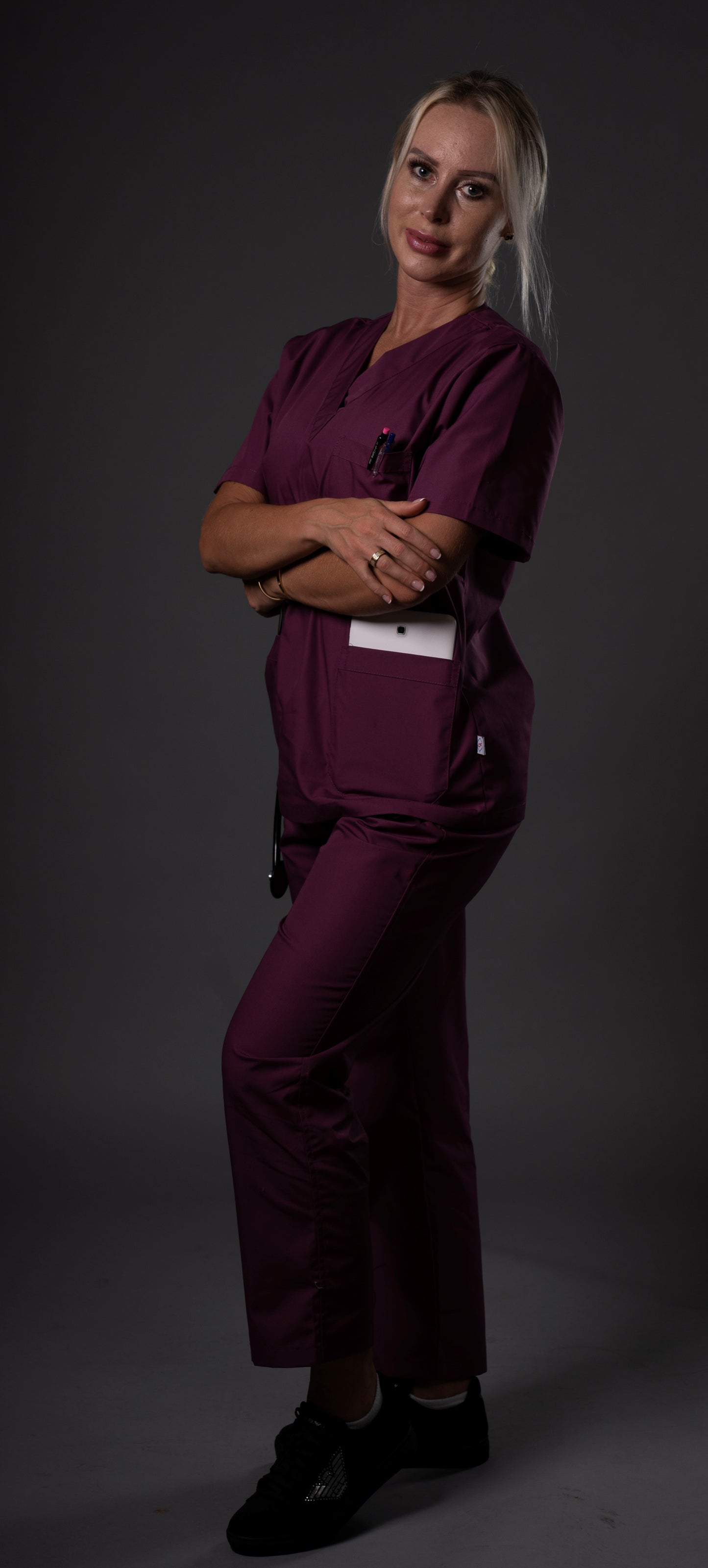 Women's 1-Back Pocket Scrub Pants